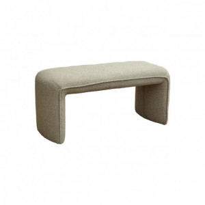 Ohla Beige Bench – Soft Upholstery