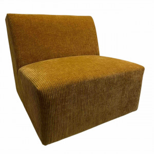 Lobby Mustard Armchair – Velvet