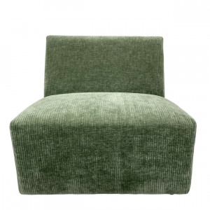 Lobby Green Armchair – Velvet