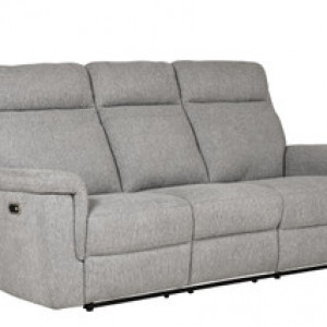 Bowie 3 Seater Fixed - Grey