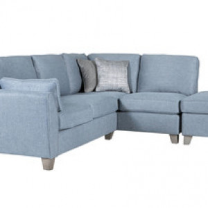 Cantrell Corner Group - Blue (RHF) (2 Scatter Cushions)