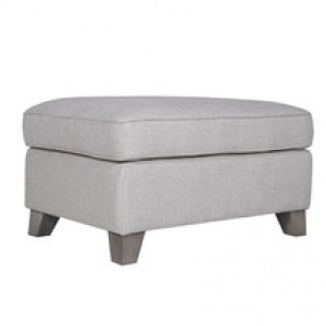 Cantrell Ottoman - Light Grey