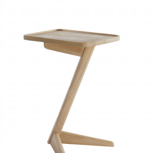 Qiano Mango Wood Natural Side Table