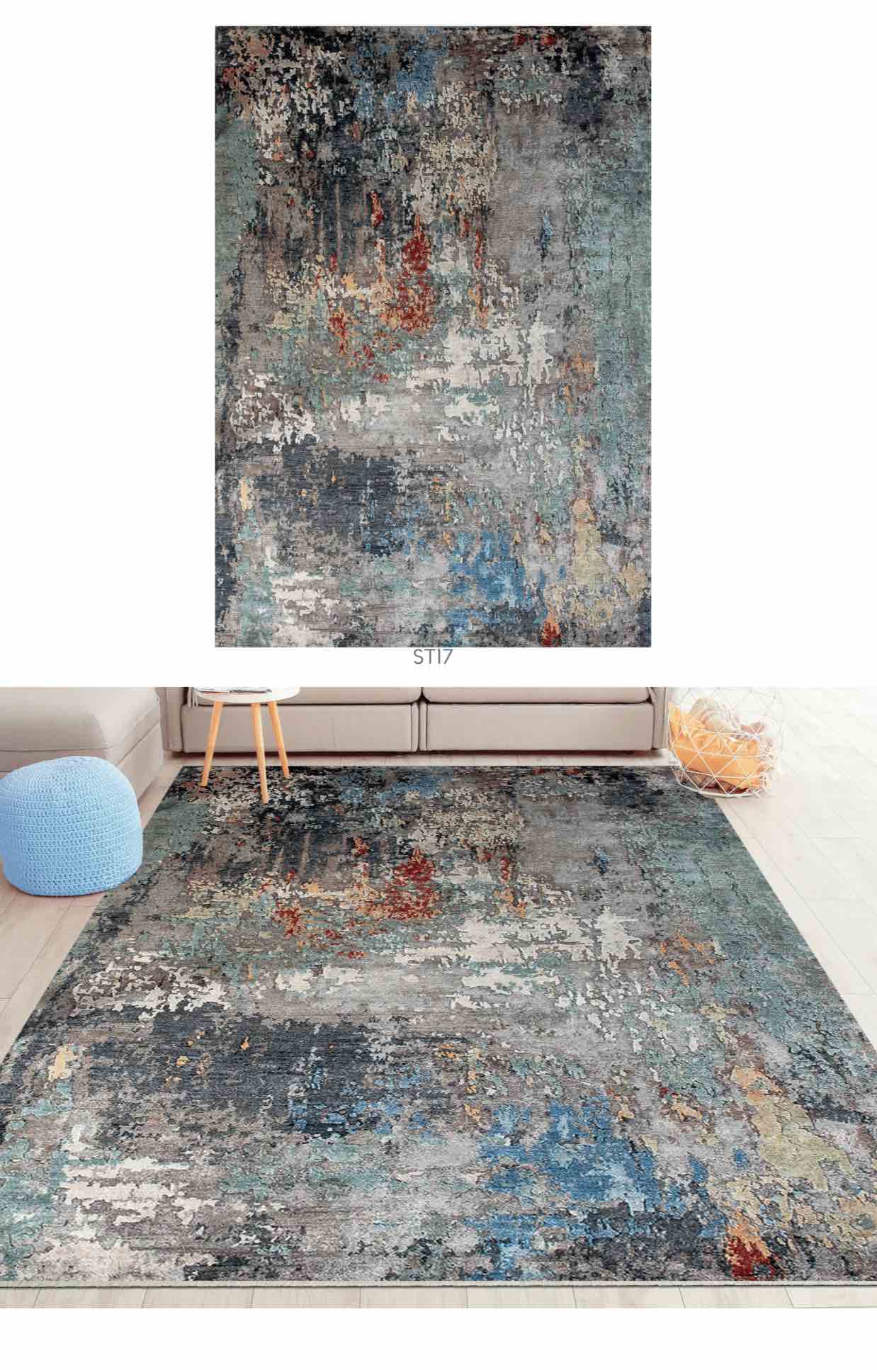 Baltimore Rug - Blue