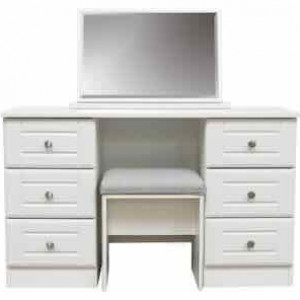 Boyne Dressing Table Double Pedestal