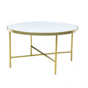Cora Coffee Table Round -Gold