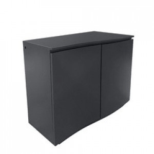 Daiva Sideboard 2 Door - Charcoal Matt with LED