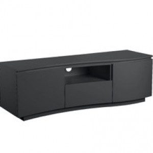 Daiva TV Cabinet - Charcoal Matt with LED
