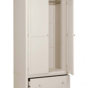 Freya Wardrobe - 2 Door Natural