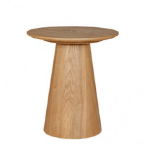 Hailey Lamp Table Round - Brown