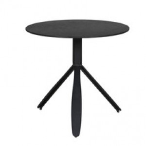 Kya Circular Dining Table 800 - Black