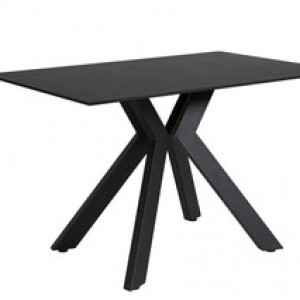 Kya Dining Table 1600 - Black