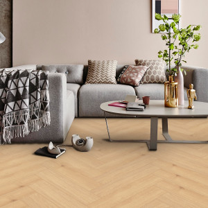 Manor Herringbone Oak Natural Beige