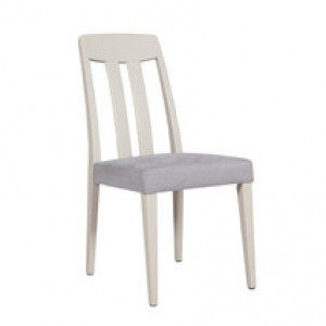 Marlow Dining Chair - Slat Back Cashmere Grey