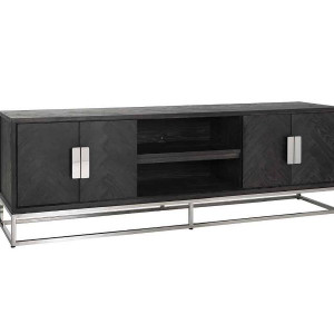 Blackbone Silver  185 cm TV Unit 