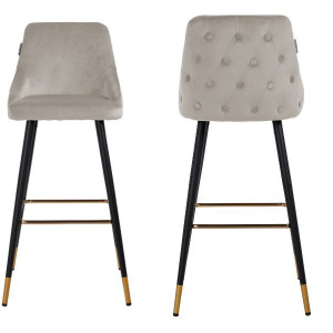 Imani Khaki Bar Stool