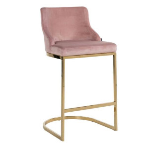 Bolton Pink Bar Stool