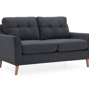 Olten Charcoal 2 Seater Sofa