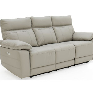 Positano Grey 3 Seater Electric Recliner