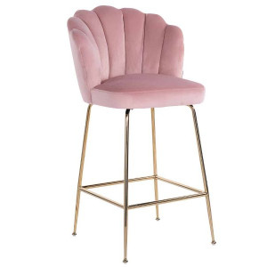 Pippa Pink Bar Stool