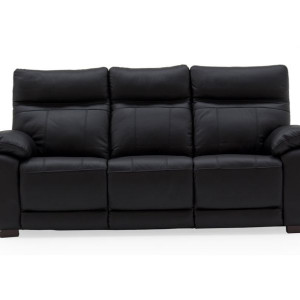 Positano Black 3 Seater Sofa