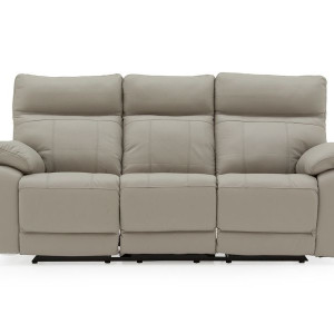 Positano Light Grey 3 Seater Recliner