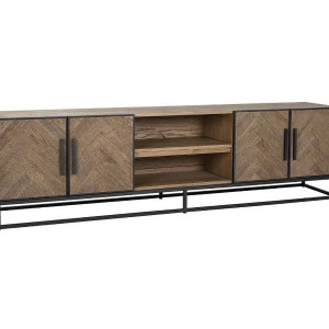 Herringbone TV Unit