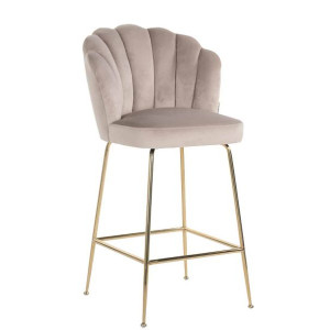 Pippa Khaki Bar Stool