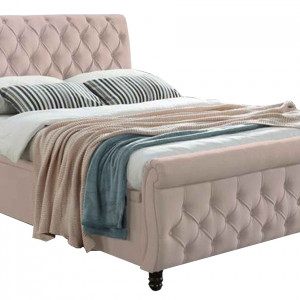 6' Morgan Pink  Bed