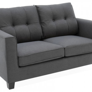 Astrid 2 Seater Sofa Charcoal