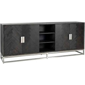 Blackbone Silver 4 Door  Sideboard