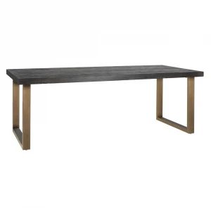 Blackbone Brass 220 (Black Rustic) Dining table