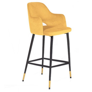 Brianna Mustard Bar Stool