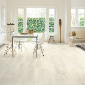 Quick-Step Creo Charlotte Oak White CR3178 Laminate Flooring