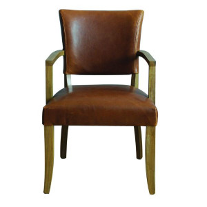 Duke Tan Brown Dining Armchair