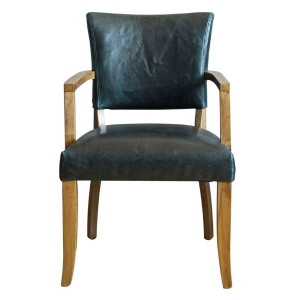 Duke Ink Blue Dining Armchair