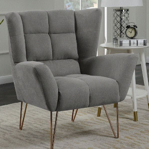 Lacy Light Grey Chair