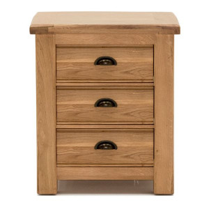 Breeze 3 Drawer Bedside Locker