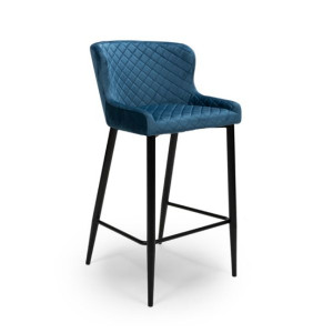 Malmo Blue Bar Stool