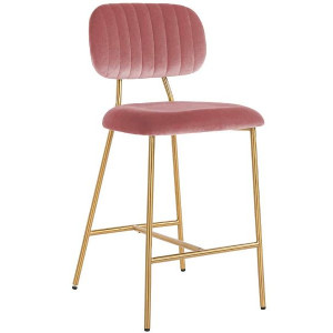 Xenia Blush Counter Stool