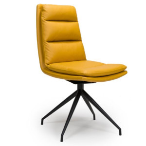 Nobo Ochre Swivel Dining Chair