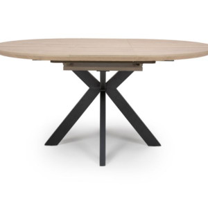 Manhattan Oak Round Extending Dining Table