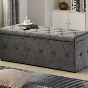 Kilkenny Grey Blanket Box