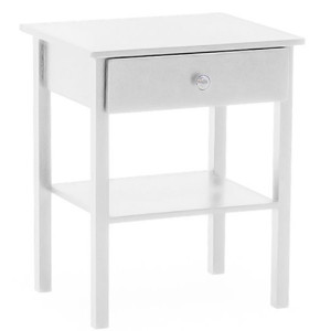 Willow White Bedside Locker