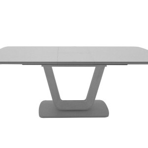 Lazzaro 120/160cm Grey Extending Dining Table