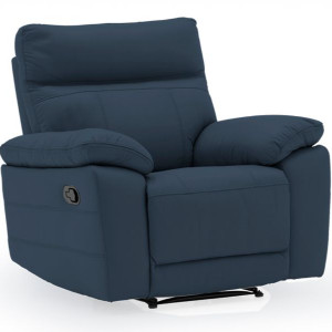 Positano Indigo 1 Seater Recliner