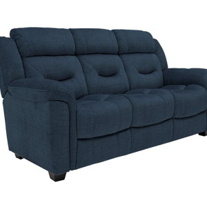 Dudley Blue 3 Seater Sofa