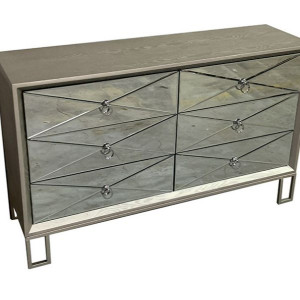 Diamond 6 Drawer Dressing Chest