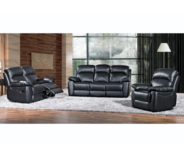 Aston Black 1 Seater Recliner