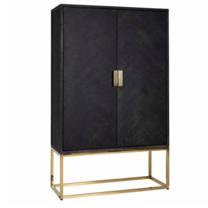 Blackbone Gold 2 Door Wall Cabinet